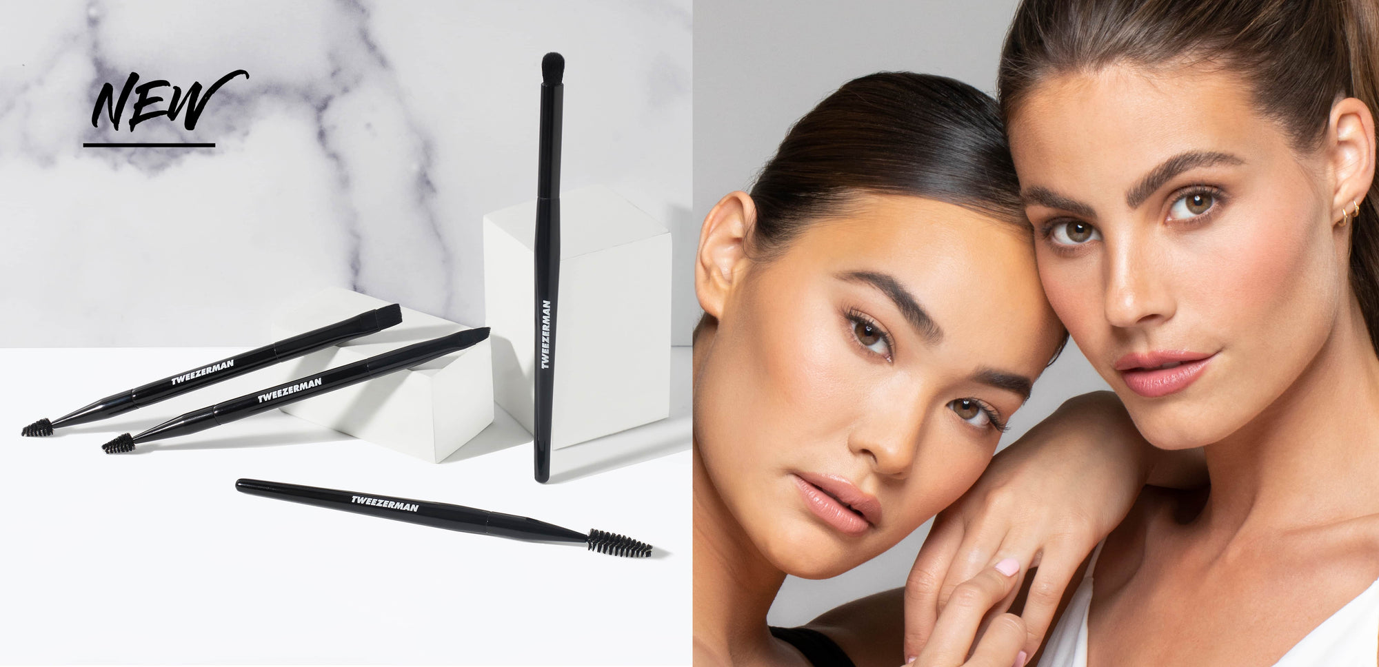 All New Tweezerman Eyebrow Brushes