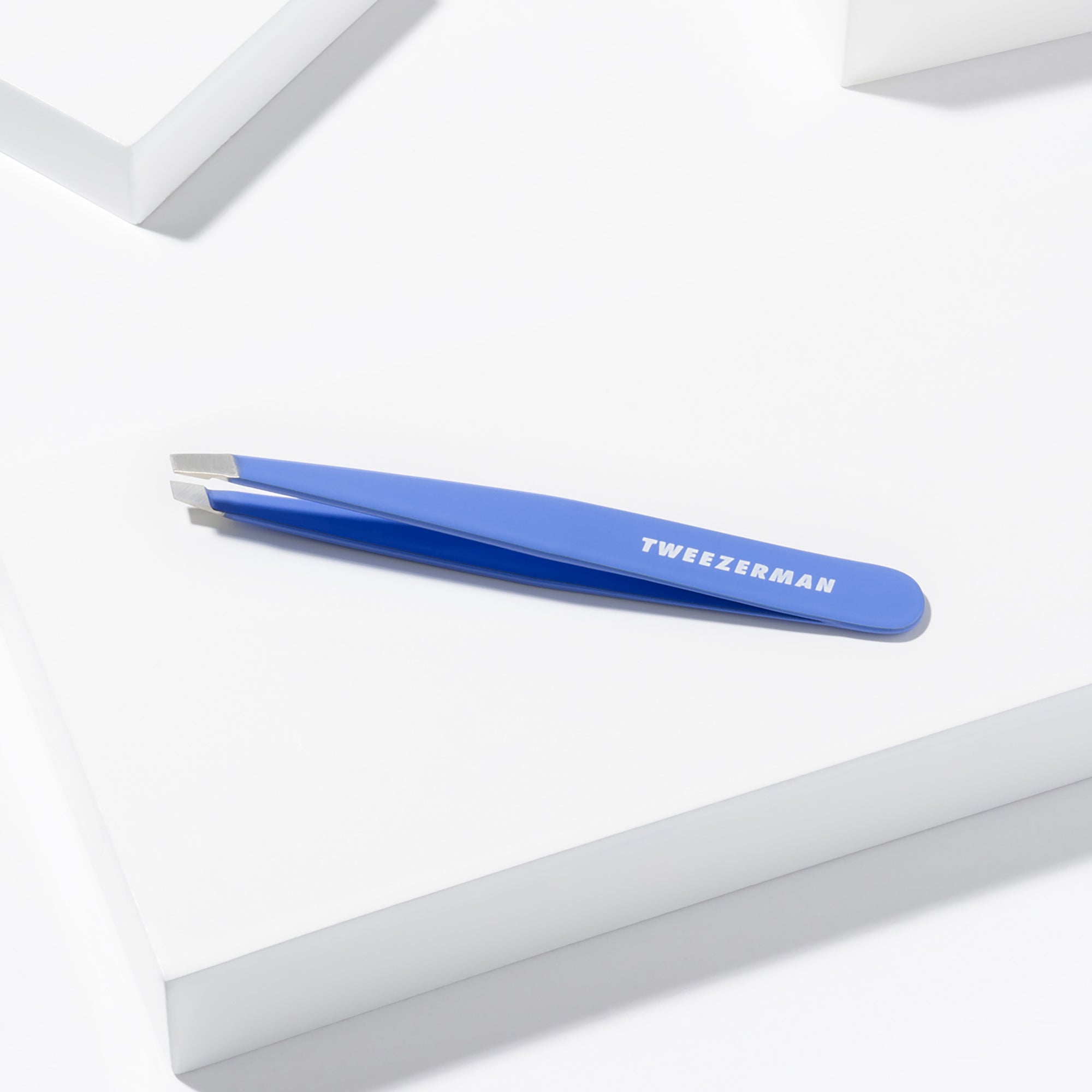 Lapis Blue Slant Tweezer