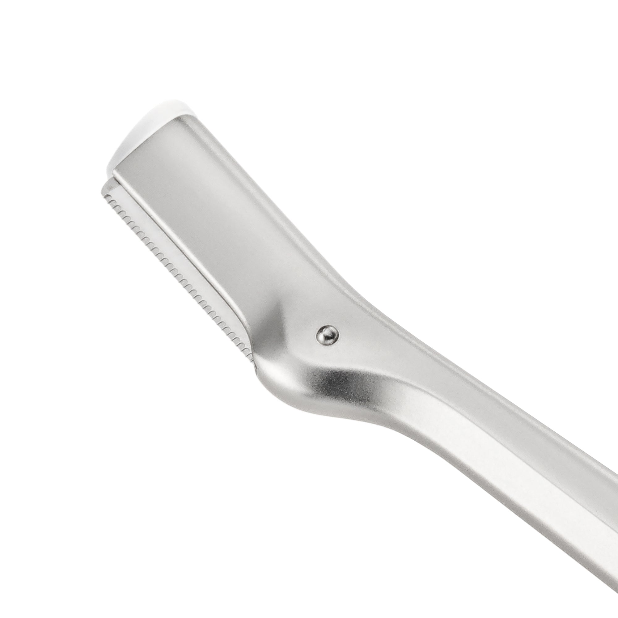 Razor blade on Stainless Steel Brow Razor