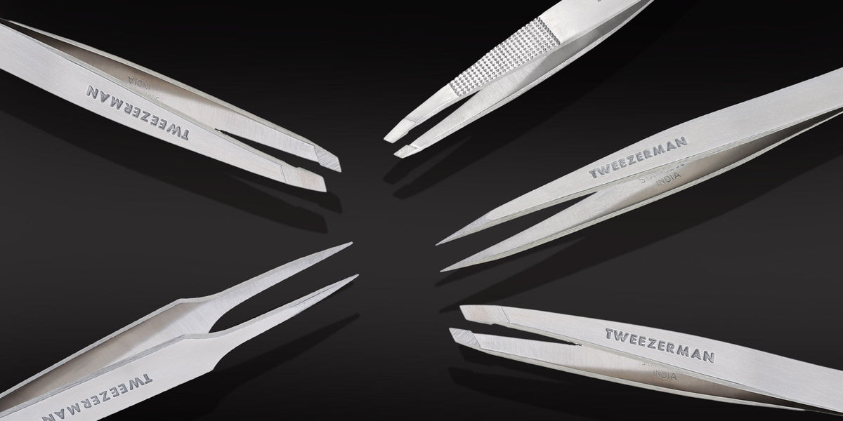 6 Types of tweezers