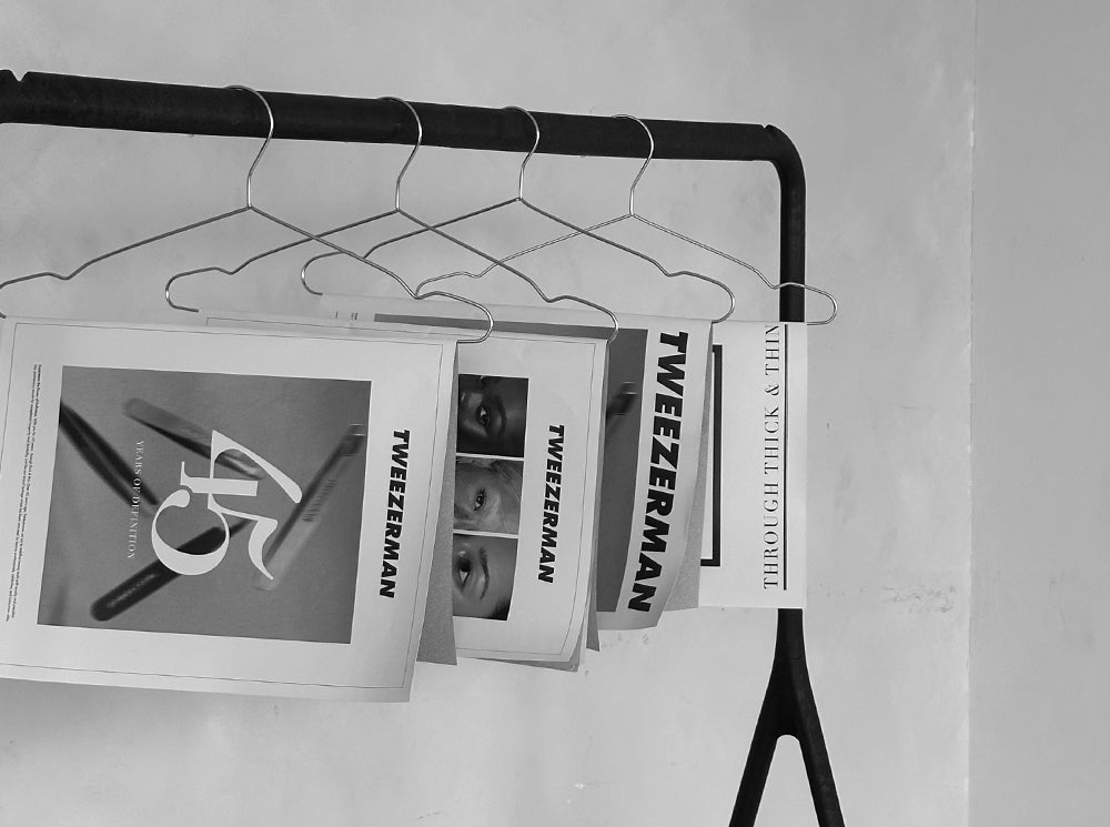 45 years anniversary magazines on hangers