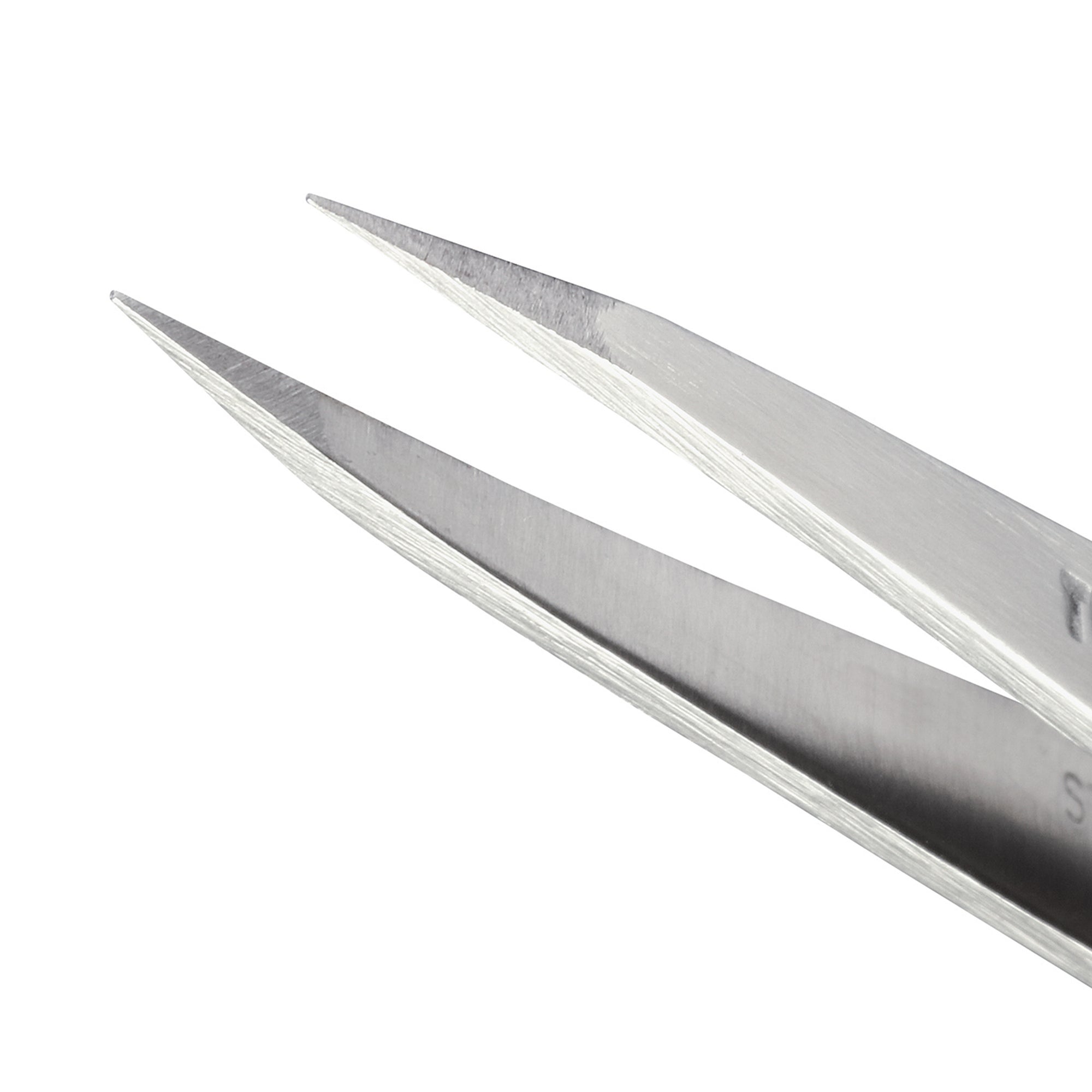 Stainless steel pointed tips of Classic Point Tweezer
