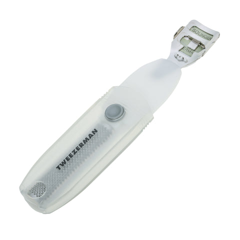 Callus shaver side of Safety Slide Callus Shaver and Rasp