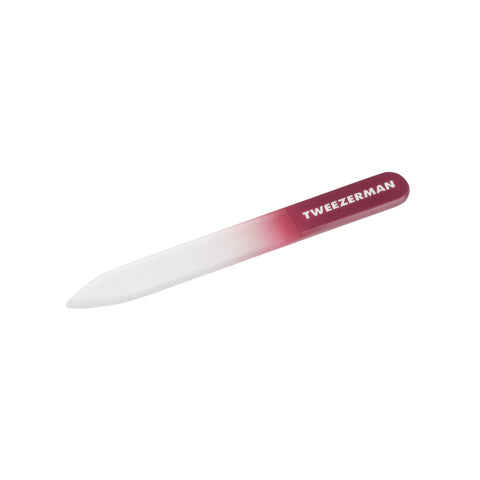 Fuchsia Glass Nail File cut out