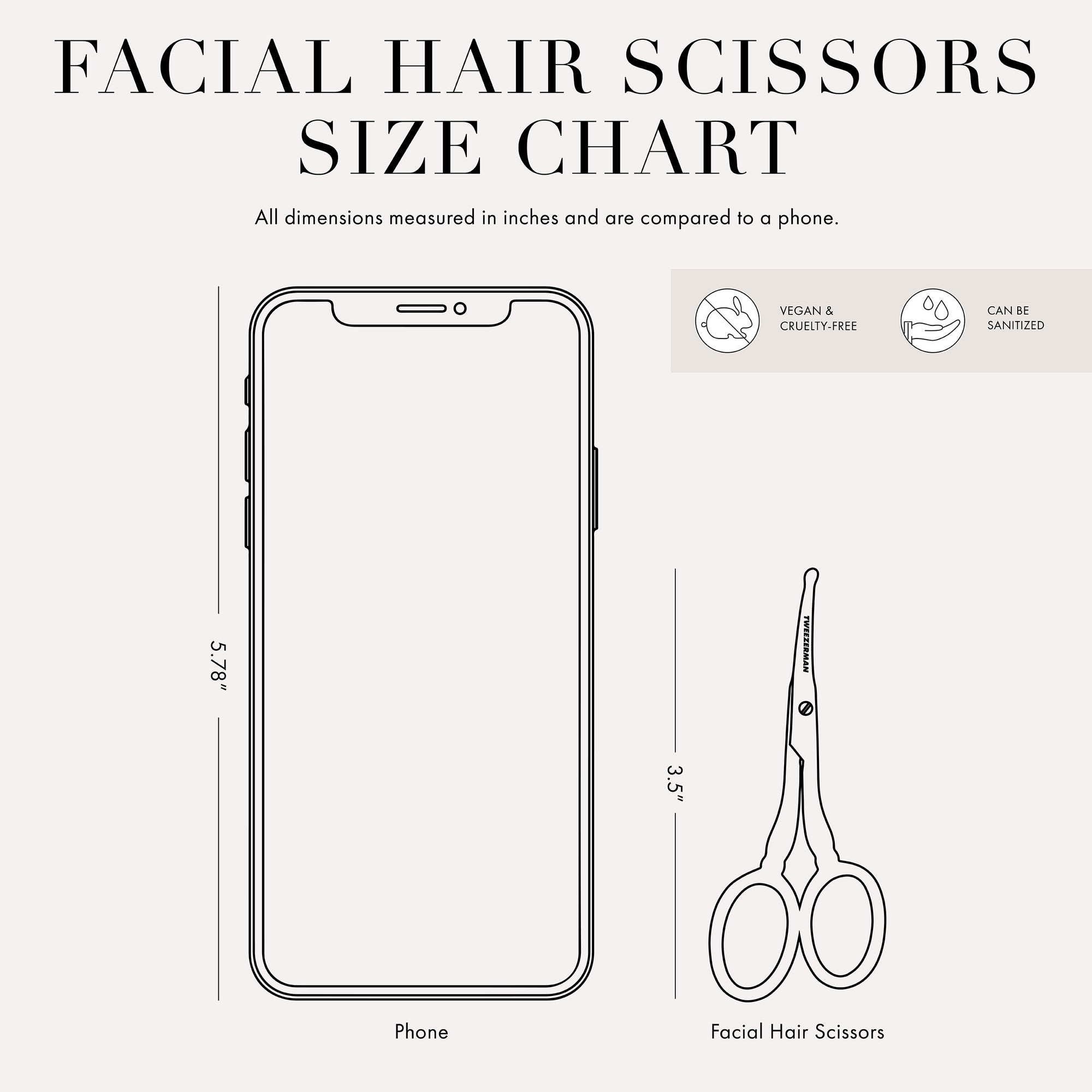 Facial Hair Scissors