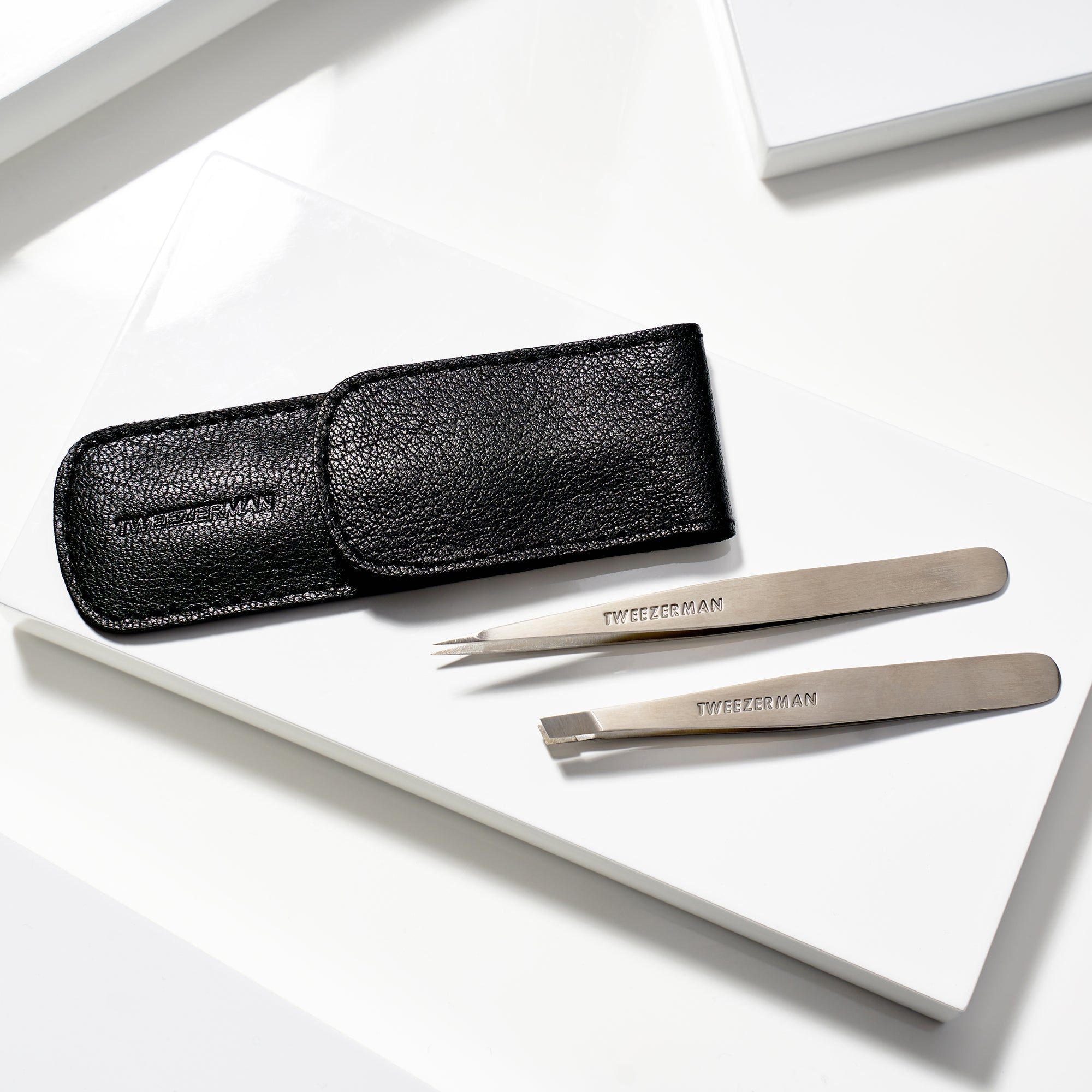 Petite Tweeze Set With Black Case