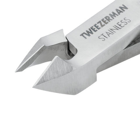 Rockhard Cuticle Nipper with 1/2 jaw and pointed stainless steel tips