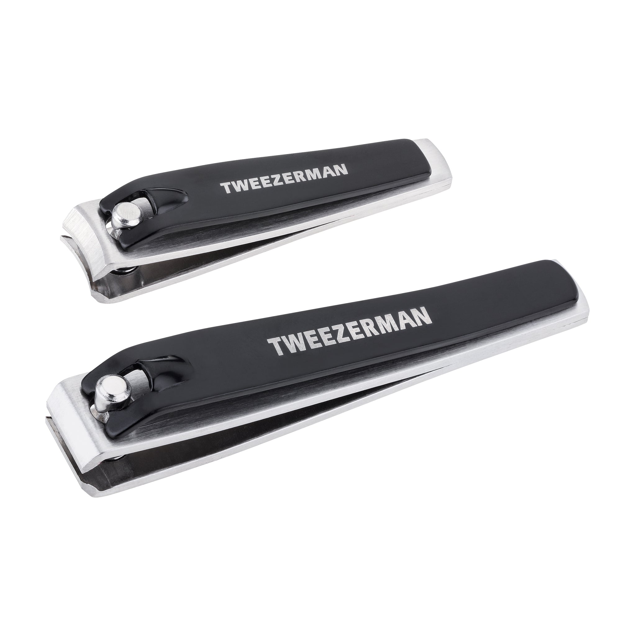 Black and Silver Toenail Clipper and Fingernail Clipper