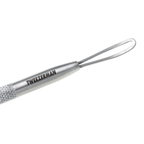 Long flat loop end of skincare tool