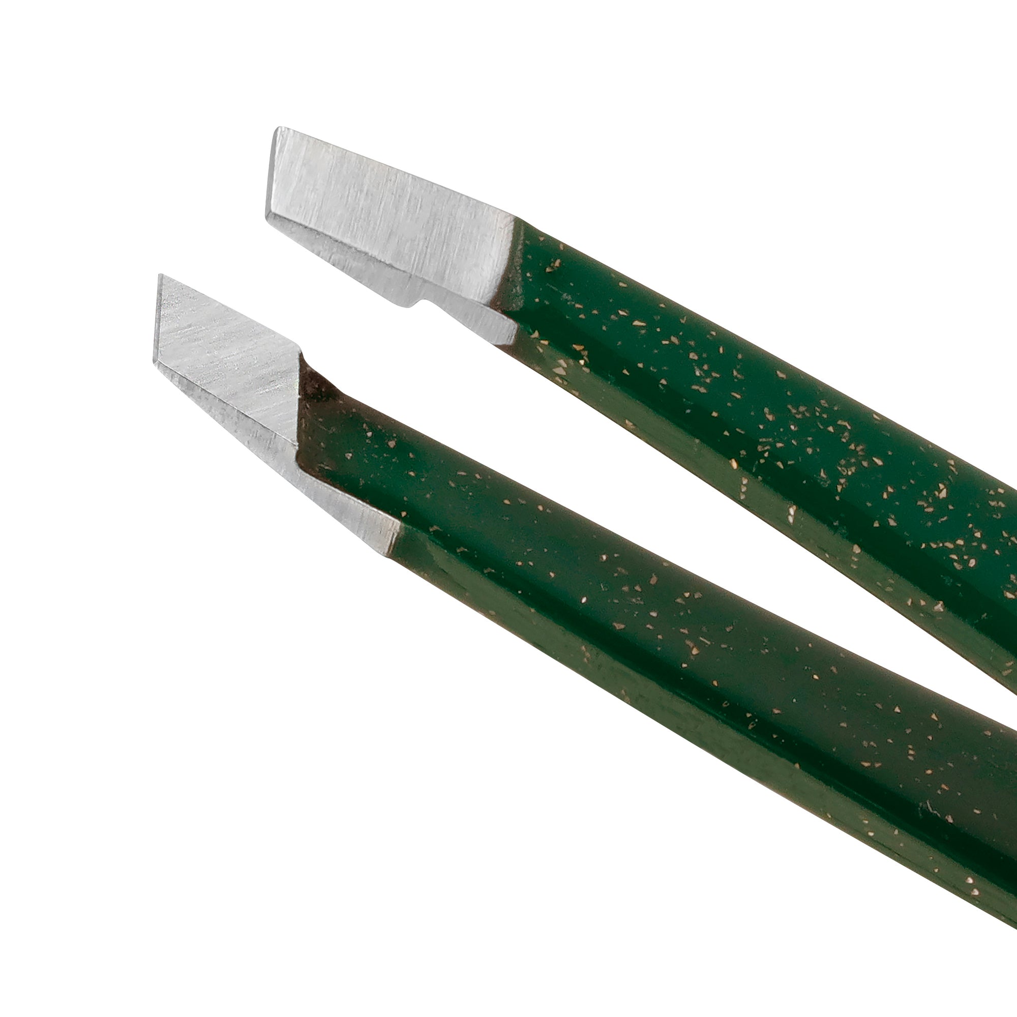 Stainless steel tips of  mini slant tweezer